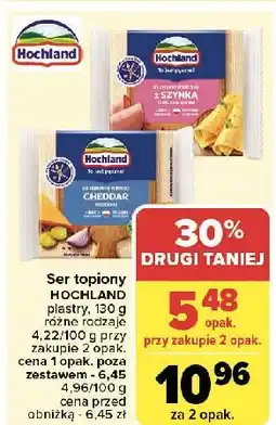 Carrefour Ser topiony cheddar Hochland oferta