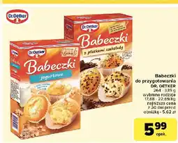 Carrefour Babeczki z płatkami czekolady Dr. Oetker oferta