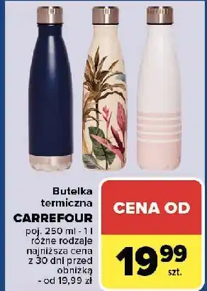 Carrefour Butelka termiczna 1 l Carrefour oferta