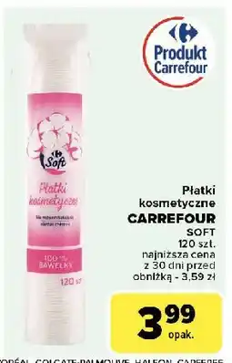 Carrefour Płatki kosmetyczne Carrefour oferta