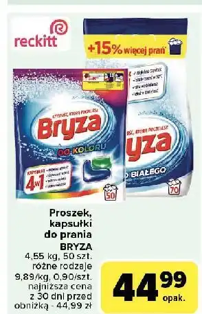 Carrefour Proszek do prania białego 4w1 Bryza oferta