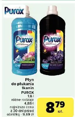 Carrefour Płyn do płukania mountain flowers Purox Intensive oferta