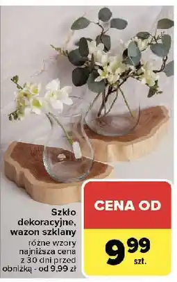 Carrefour Wazon szklany oferta