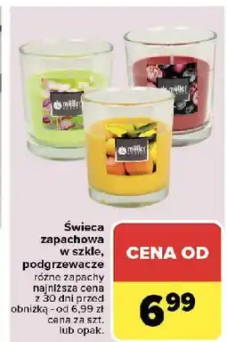 Carrefour Świeca zapachowa w szkle oferta