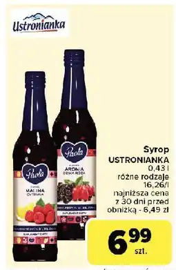 Carrefour Syrop aronia Paola oferta