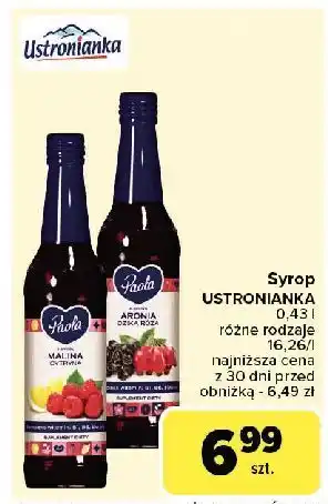 Carrefour Syrop aronia Paola oferta