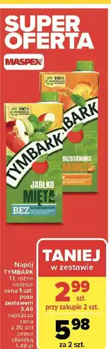 Carrefour Napój pomarańcza-brzoskwinia Tymbark 1936 oferta