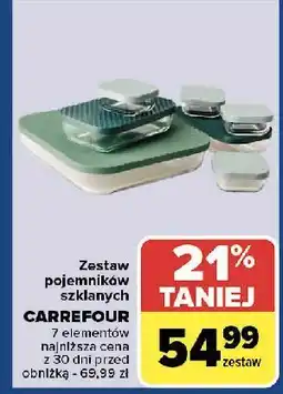 Carrefour Komplet pojemników Carrefour oferta