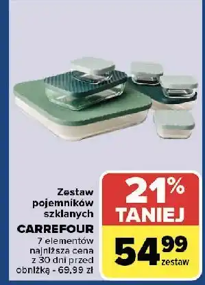 Carrefour Komplet pojemników Carrefour oferta