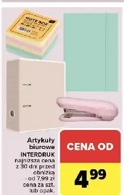 Carrefour Karteczki samoprzylepne Interdruk oferta