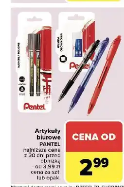 Carrefour Marker precyzyjny czarny Pentel oferta