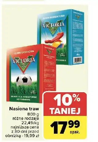 Carrefour Trawa rekreacyjna Victoria (Ogrodowe) oferta