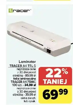 Carrefour Folia laminacyjna Tracer oferta