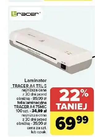 Carrefour Folia laminacyjna Tracer oferta