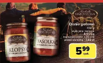 Carrefour Fasolka po bretońsku z kiełbasą Kuchnia Staropolska oferta