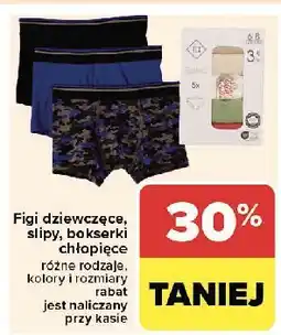 Carrefour Bokserki chłopięce oferta