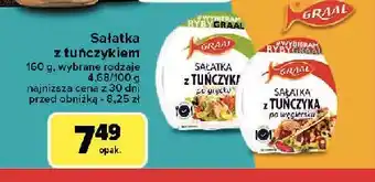 Carrefour Sałatka z tuńczyka grecka Graal oferta