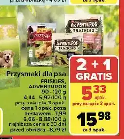 Carrefour Przekąska dla psa Friskies Beggin Strips oferta