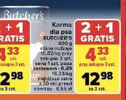 Carrefour Karma dla psa wołowina-wątróbka Butcher's oferta