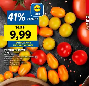 Lidl Pomidory trimix oferta