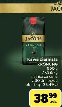 Carrefour Kawa Jacobs Kronung oferta