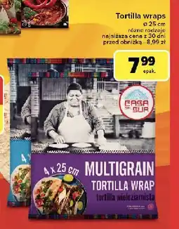 Carrefour Tortilla orkiszowa Casa Del Sur oferta