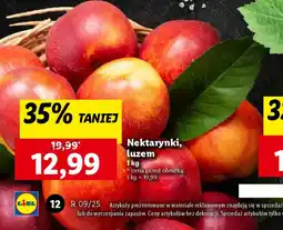 Lidl Nektarynki, luzem oferta