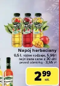 Carrefour Napój czarna herbata-wiśnia-skrzyp Herbapol Herbalove oferta