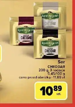 Carrefour Ser cheddar mature Kerrygold oferta