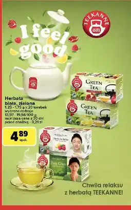 Carrefour Herbata white malina z cytryną Teekanne World Special Teas oferta