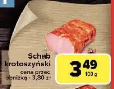 Carrefour Schab krotoszyński oferta