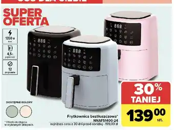 Carrefour Frytkownica nnaf51400-24 oferta