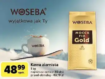 Carrefour Kawa Woseba Mocca Fix Gold oferta