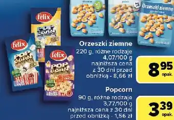 Carrefour Popcorn solony Felix Pop Corn oferta