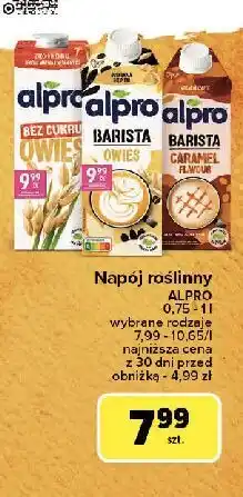 Carrefour Napój owsiany niesłodozny Alpro oferta