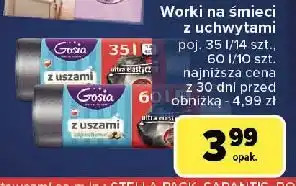 Carrefour Worki na śmieci z uszami 60 l Gosia oferta