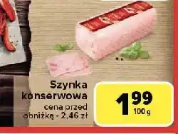 Carrefour Szynka konserwowa Pekpol oferta