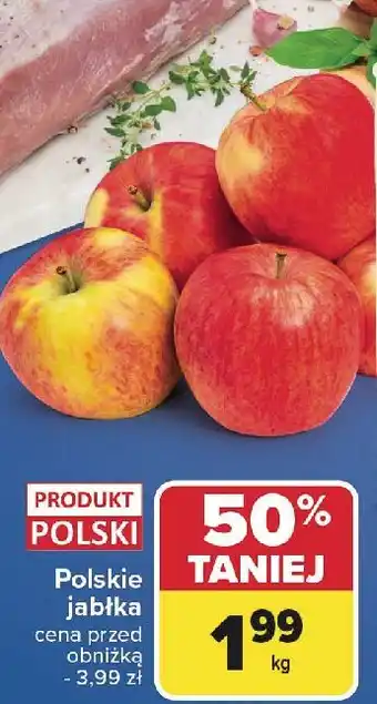 Carrefour Jabłka polskie oferta