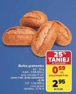 Carrefour Bułka grahamka oferta