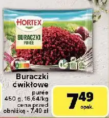 Carrefour Buraczki puree Hortex oferta