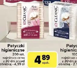 Carrefour Patyczki higieniczne pudełko prostokątne Cleanic oferta