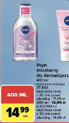 Carrefour Płyn micelarny formuła 3w1 cera wrażliwa i nadwrażliwa Nivea Micellair oferta