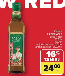 Carrefour Oliwa extra virgin La Espanola oferta