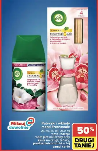 Carrefour Wkład księżycowa lilia otulona satyną Air Wick Freshmatic oferta