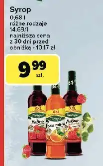 Carrefour Syrop malina z kwiatem lipy Herbapol oferta