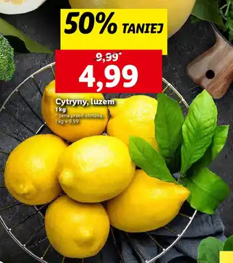 Lidl Cytryny, luzem oferta