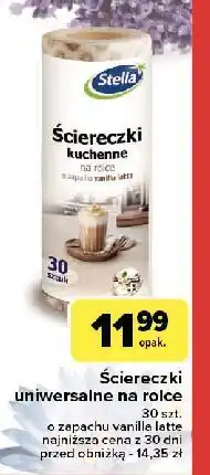 Carrefour Ściereczki kuchenne na rolce vanilla latte Stella Pack oferta