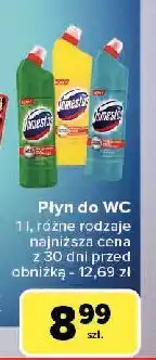 Carrefour Płyn do wc atlantic Domestos oferta