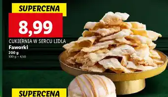 Lidl Cukiernia w sercu lidla faworki oferta