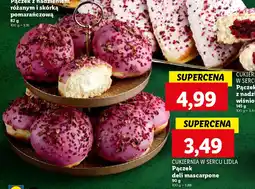 Lidl Cukiernia w sercu lidla pączek deli mascarpone oferta